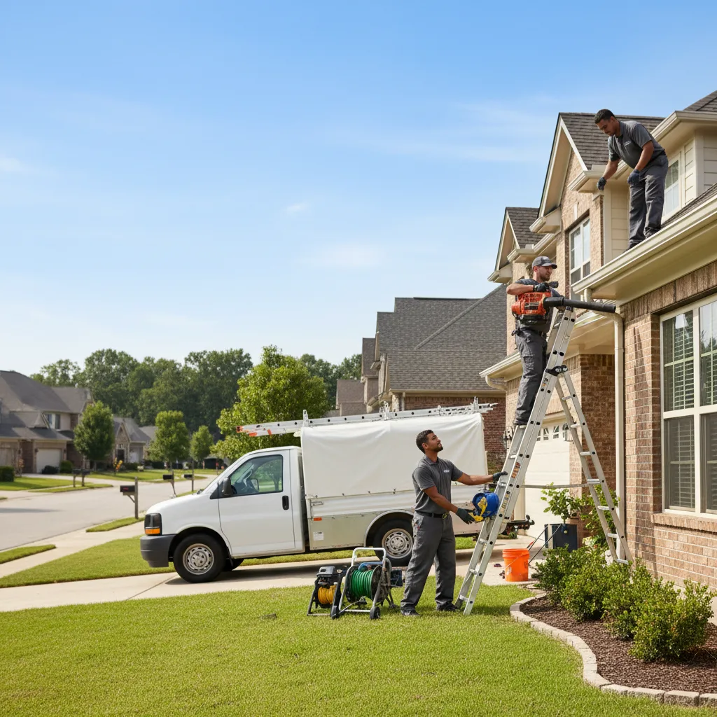 Home Gutter Service in Falls City, TX near me